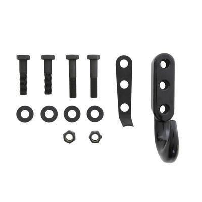 Smitty Bilt Tow Hook, Direct-Fit, Black, Single – 7605