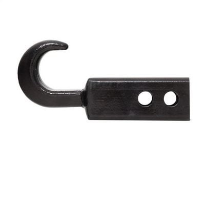 Smitty Bilt Tow Hook, Functional/ 10000 Pound Capacity, 2 Inch Receiver Type, Powder Coated, Black, Steel, Single – 7610