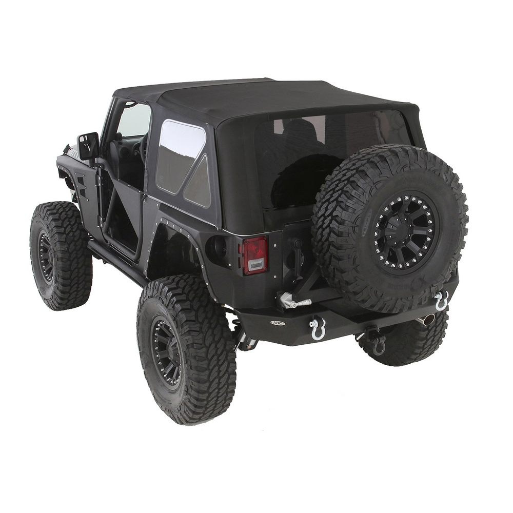Smitty Bilt Fender, Xrc Series, Powder Coated, Textured Black, Steel, Includes Partial Fender Liner, With Side Duct, Set of 2 – 76880