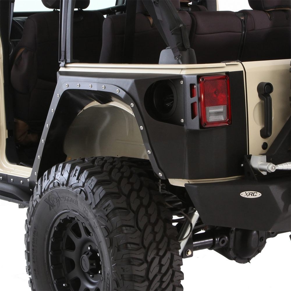 Smitty Bilt Body Corner Guard, Xrc Series, Powder Coated, Black, Steel, Set of 2 – 76882