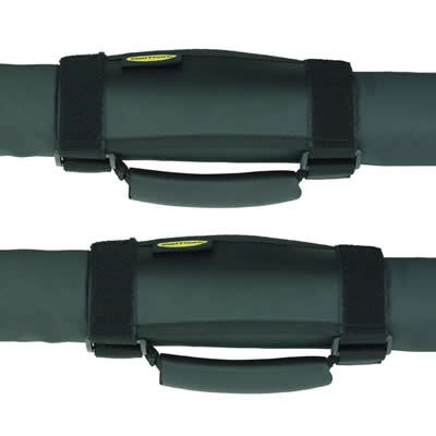 Smitty Bilt Interior Grab Bar, Grab Handle, Deluxe Sport, Black, Ballistic Nylon Webbing, Roll Bar Mount, Set of 2 – 769301