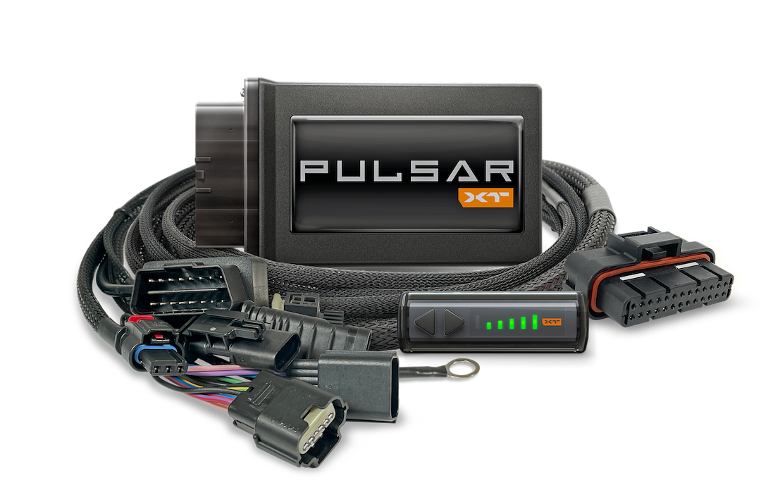 Superchips Computer Chip/ Module, Pulsar Xt, Interface with Phone Application, Performance/ Towing/ Economy, Up to 5 Adjustable Power Levels – 12452