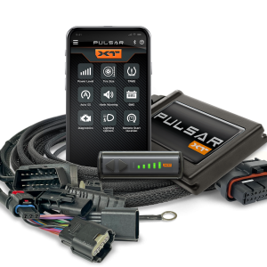 Superchips Computer Chip/ Module, Pulsar Xt, Interface with Phone Application, Performance/ Towing/ Economy, Up to 5 Adjustable Power Levels – 12452