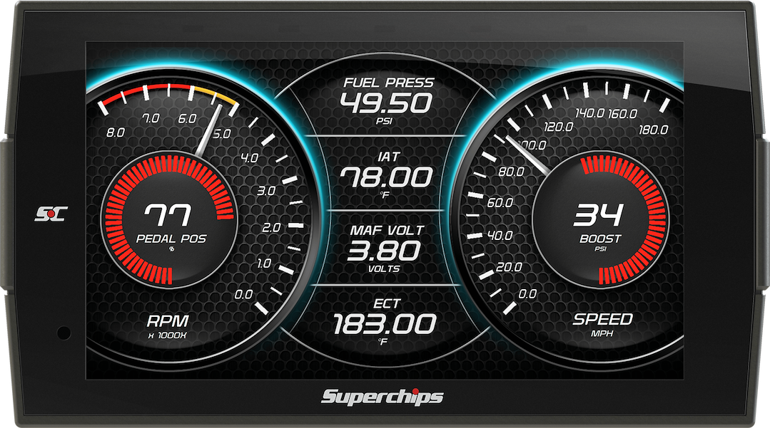 Superchips Computer Programmer, Dashpaq+, Performance, IN-Cabin with Touchscreen, Reads and Clears Diagnostic Trouble Codes, Wi-Fi Updateable – 20617