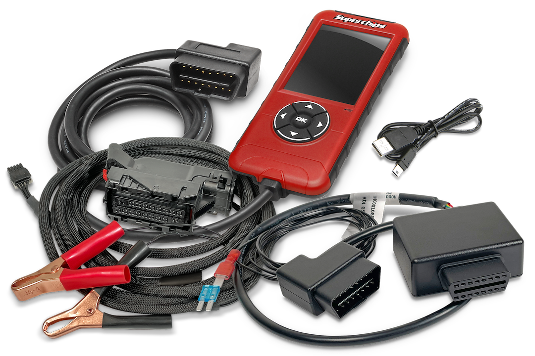 Superchips Computer Programmer, Flashpaq, Performance, Handheld with Navigator Buttons, Reads and Clears Diagnostic Trouble Codes – 2848-DS1