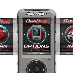 Superchips Speedometer Calibrator, Flashcal, Corrects for Gear/Axle Swaps, Reads and Clears Diagnostic Trouble Codes, Internet Updateable – 3545
