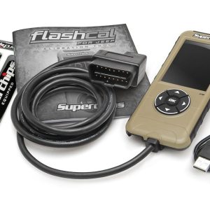 Superchips Speedometer Calibrator, Flashcal, Speedometer Correction for Aftermarket Tires and Gears – 3571-JT