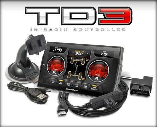 Superchips Power Package Kit, Traildash 3, With Traildash 3/ Lit LED Wide Shot Pods/ Eas Power Switch Kit – 42051-JL-L3
