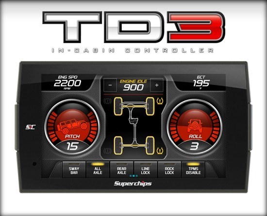 Superchips Power Package Kit, Traildash 3, With Traildash 3/ Cold Air Intake – 42051-P113