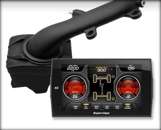 Superchips Power Package Kit, Traildash 3, With Traildash 3/ Cold Air Intake – 42051-P113