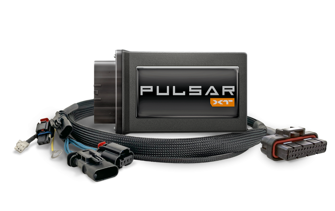 Superchips Computer Chip/ Module, Pulsar Xt, Interface with Phone Application, Performance/ Towing/ Economy, Up to 5 Adjustable Power Levels – 42454