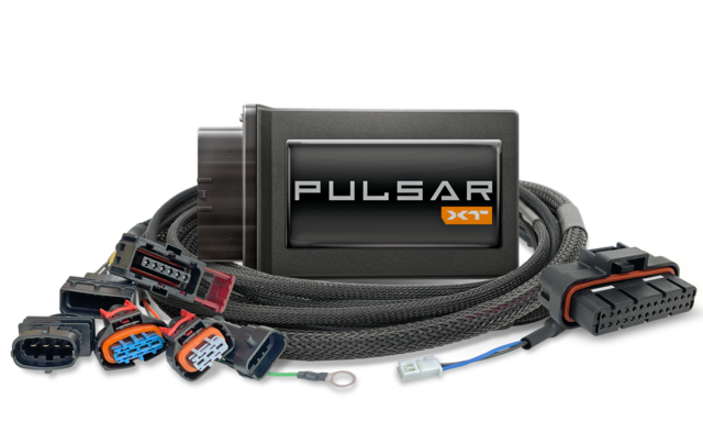Superchips Computer Chip/ Module, Pulsar Xt, Interface with Phone Application, Performance/ Towing/ Economy, Up to 5 Adjustable Power Levels – 42455