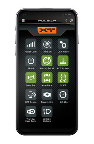 Superchips Computer Chip/ Module, Pulsar Xt, Interface with Phone Application, Performance/ Towing/ Economy, Up to 5 Adjustable Power Levels – 42455