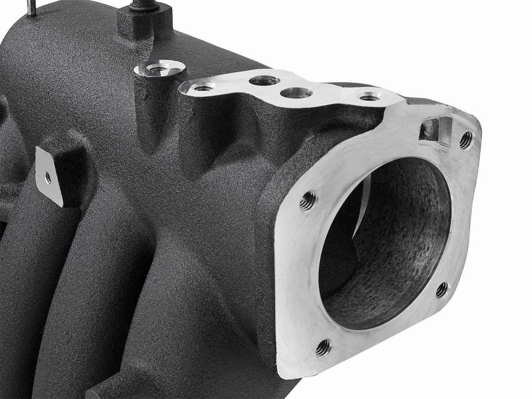 Skunk 2 Intake Manifold, Pro Series Outlaw®, Fuel Injected, Aluminum, Wrinkle Black Finish – 307-05-0275