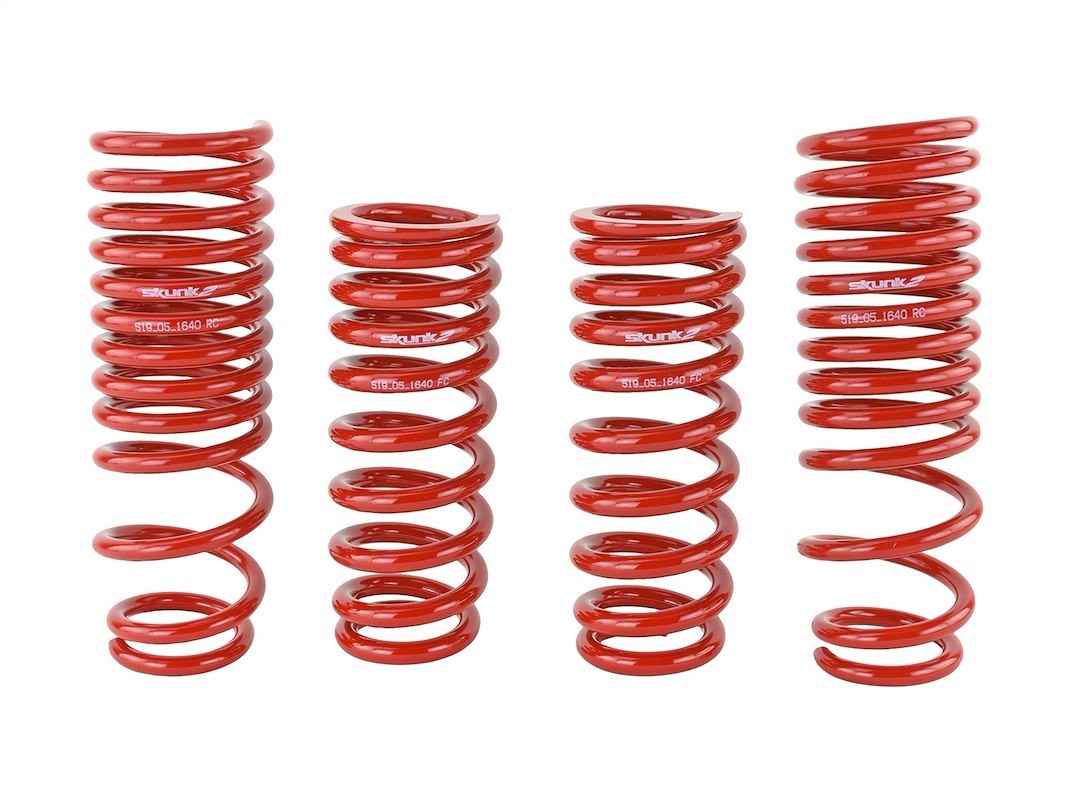 Skunk 2 Lowering Kit, 2-1/4 Inch Front Drop/ 2 Inch Rear Drop, Shocks Not Included – 519-05-1640
