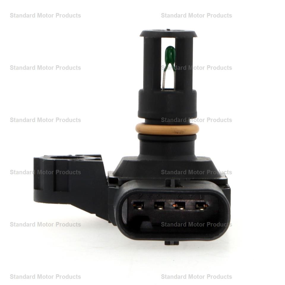 Standard Motor Products Manifold Absolute Pressure Sensor, 4 Blade Terminal, Black, With O-Rings – AS638