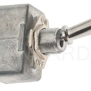 Standard Motor Products Multi Purpose Switch, 12 Volt/ 24 Volt, 50 Amp, Toggle, Flat Lever, Non-Lighted, Silver, Without Safety Cover – DS-167