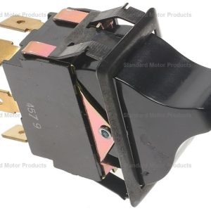 Standard Motor Products Multi Purpose Switch, 12 Volt, 35 Amp Max, Rocker, 6 Male Blade Terminal, 2 Switch Positions – DS-1697