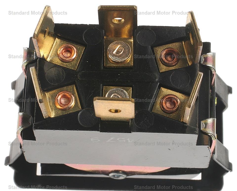 Standard Motor Products Multi Purpose Switch, 12 Volt, 35 Amp Max, Rocker, 6 Male Blade Terminal, 2 Switch Positions – DS-1697