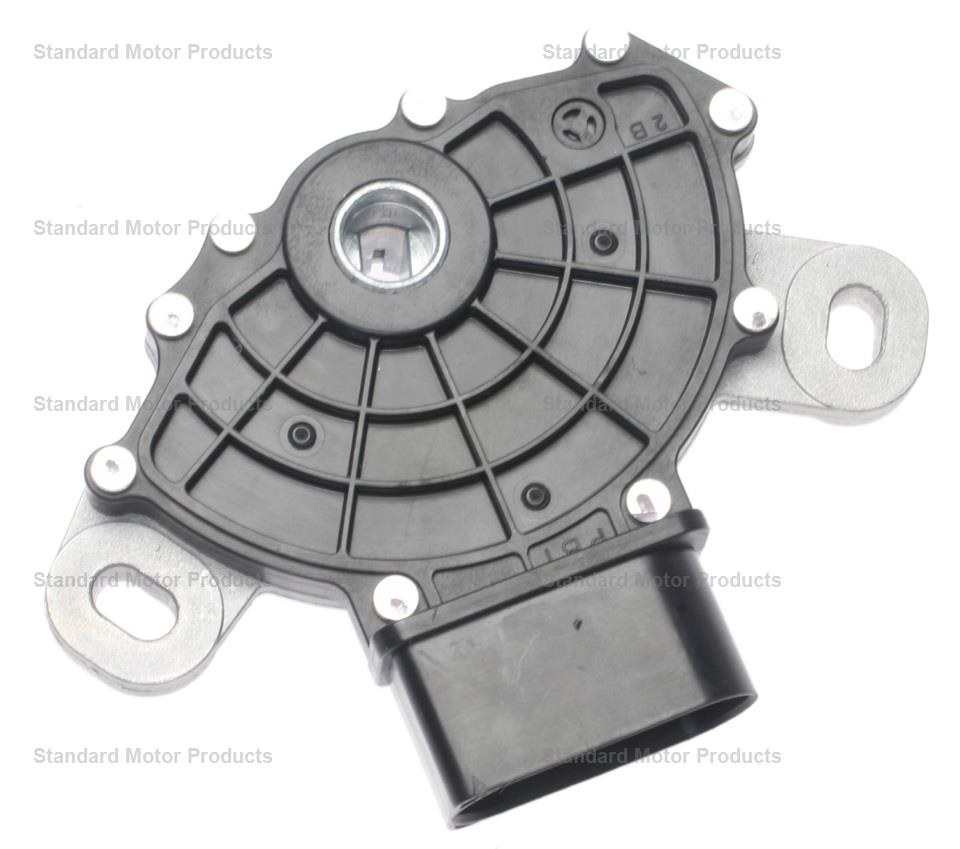 Standard Motor Products Neutral Safety Switch, 9 Male Blade Terminal, Black/ Silver, 12 Volts, Bolt Mount – NS-520