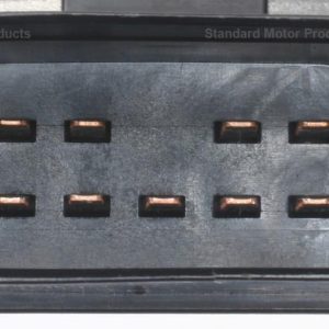 Standard Motor Products Neutral Safety Switch, 9 Male Blade Terminal, Black/ Silver, 12 Volts, Bolt Mount – NS-520