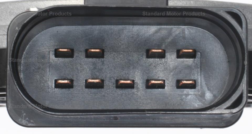 Standard Motor Products Neutral Safety Switch, 9 Male Blade Terminal, Black/ Silver, 12 Volts, Bolt Mount – NS-520