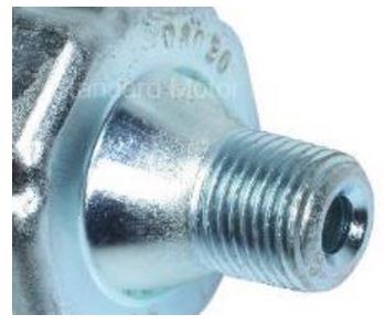 Standard Motor Products Oil Pressure Switch, T Series, Spade Terminal, 1/8 Inch X 27 Thread, 2.2 Inch Overall Length – PS15T