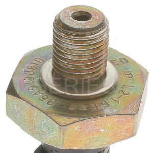 Standard Motor Products Gauge Sending Unit, T Series, 1 Pin Terminal, Female, Long Design, Black with White DOT – PS297T