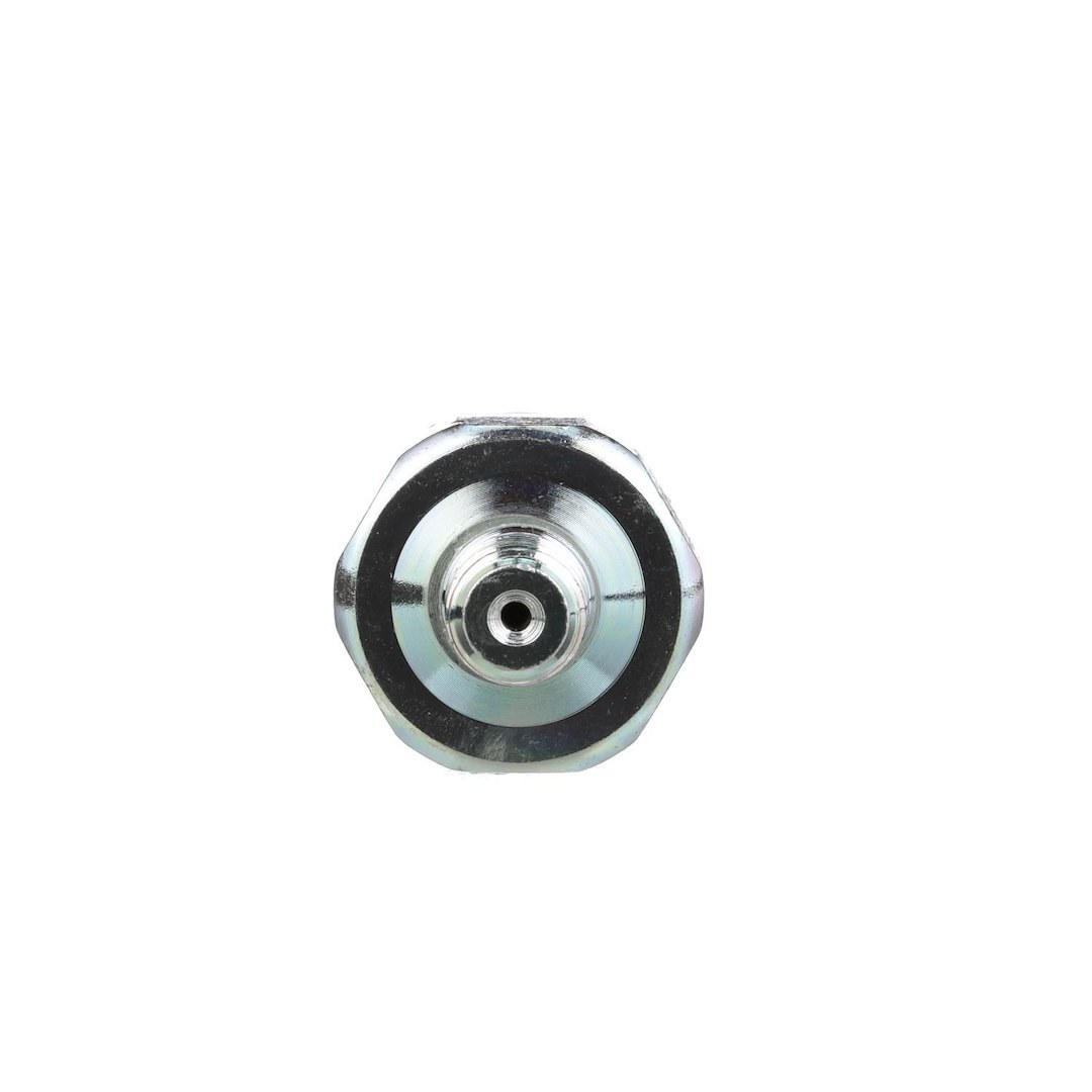 Standard Motor Products Oil Pressure Switch, T Series, Male Blade Terminal, Screw-IN Type Female Connector, Silver, Aluminum/ Plastic – PS445T