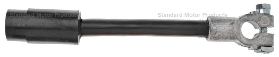 Standard Motor Products Battery Cable, Universal, Tinned Copper, 6-1/2 Inch Length, 2 Gauge, Black Negative – QC12B