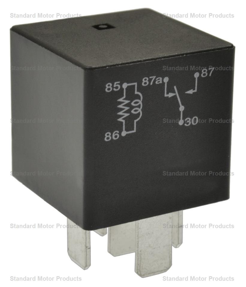 Standard Motor Products Engine Control Module – Ecm Relay, 5 Male Blade Terminal, Square, Black – RY-1759