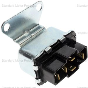 Standard Motor Products HVAC Blower Motor Relay, Rectangular, Silver, With Bracket Perpendicular to Relay – RY-20