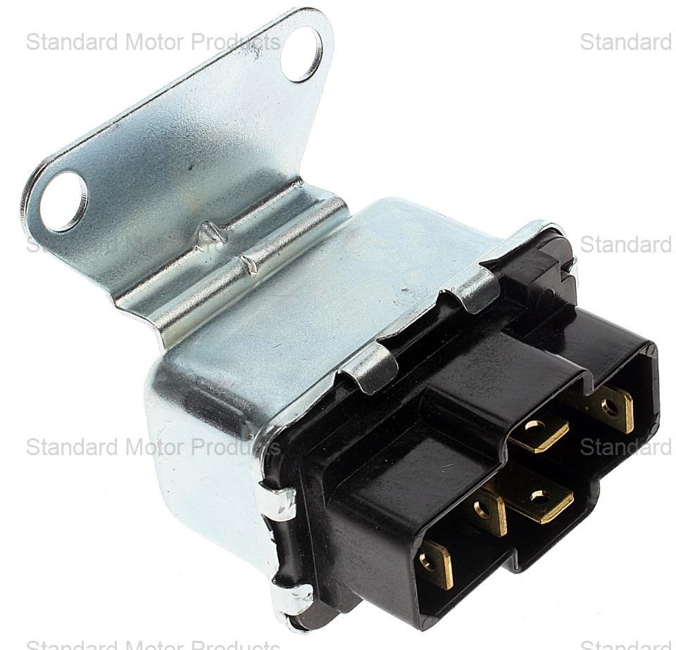 Standard Motor Products HVAC Blower Motor Relay, Rectangular, Silver, With Bracket Perpendicular to Relay – RY-20