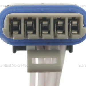 Standard Motor Products EGR Solenoid Valve Connector, With Harness/ Butt Splices, Gray, 5 Terminal Female – S-1054