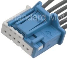 Standard Motor Products HVAC Wiring Harness Connector, With Heat Shrink Tubing/ Pigtail, 6 Female Blade Terminals – S2487