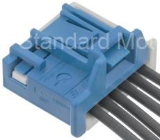 Standard Motor Products HVAC Wiring Harness Connector, With Heat Shrink Tubing/ Pigtail, 6 Female Blade Terminals – S2487