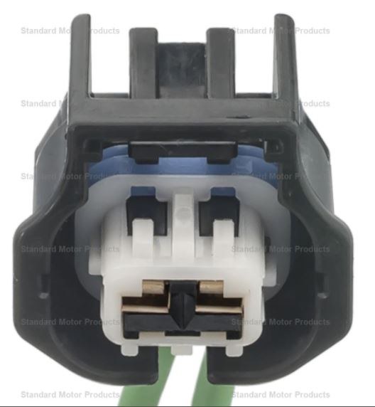 Standard Motor Products Diesel Fuel Injector Pump Connector, 2 Blade Female Terminal, With Connector/ Pigtail/ Butt Connectors – S2496
