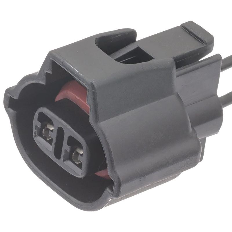 Standard Motor Products Variable Valve Timing Solenoid Connector, 2 Blade Terminal, Female Connector, With Butt Connectors/ Connector/ Pigtail – S2812