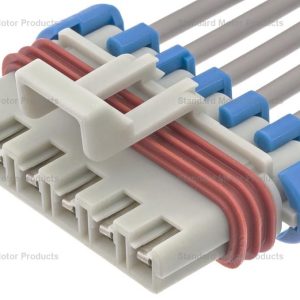 Standard Motor Products ABS Control Module Connector, 6 Terminal, Female, Gray/White – S-945