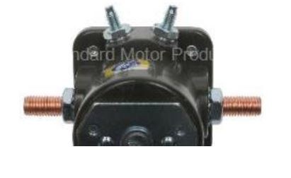 Standard Motor Products Starter Solenoid, 12 Volt, 4 Terminals, Without Hardware – SS-581