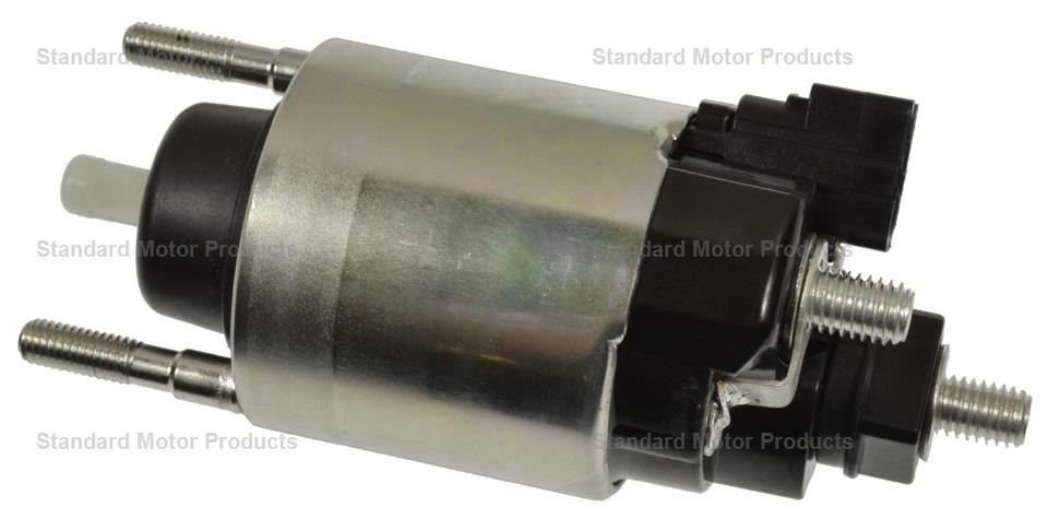 Standard Motor Products Starter Solenoid, 12 Volt, 1.84 Inch Length, 3 Stud/ Blade Male Terminal – SS862