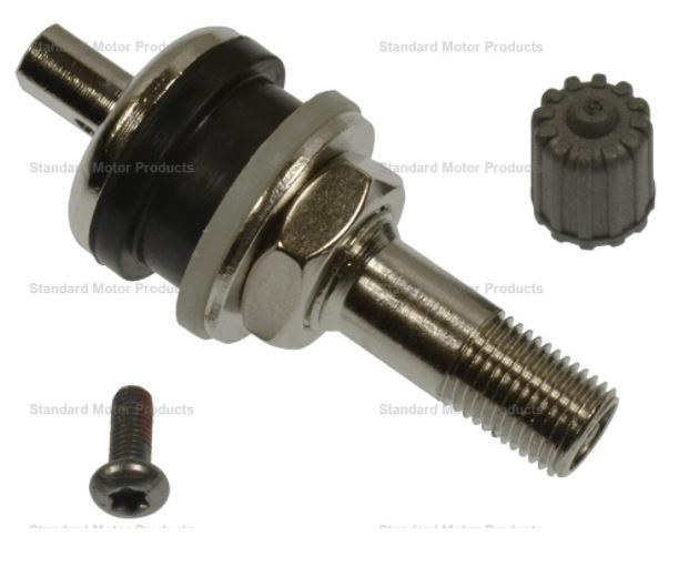 Standard Motor Products Tire Pressure Monitoring System – TPMS Sensor Valve Stem, Silver, Metal – TPM2104VK4