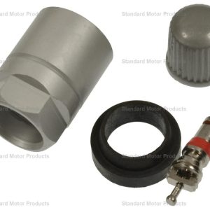 Standard Motor Products Tire Pressure Monitoring System – TPMS Sensor Service Kit, With Cap/ Retaining Nut/ Seal/ Valve Core/ Washer – TPM3004K4