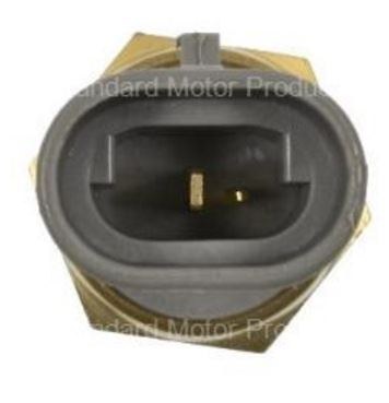 Standard Motor Products Coolant Temperature Sensor, Single Male Blade Terminal, 3/8 – 18 Thread, Black/ Gold – TS-253