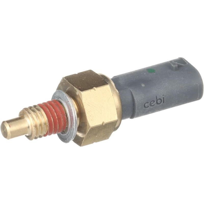 Standard Motor Products Coolant Temperature Sensor, 2 Male Blade Terminals, M8 X 1.25 NPT Thread, Black/ Bronze – TX348