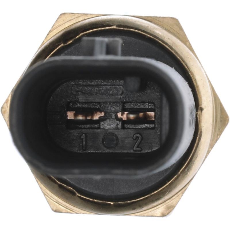 Standard Motor Products Coolant Temperature Sensor, 2 Male Blade Terminals, M8 X 1.25 NPT Thread, Black/ Bronze – TX348