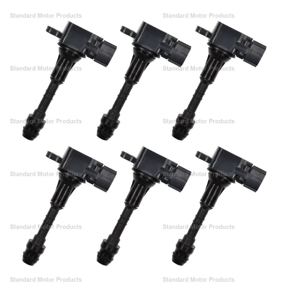 Standard Motor Products Ignition Coil, T Series, Set of 6, Blue Streak Premium Quality – UF349TK6