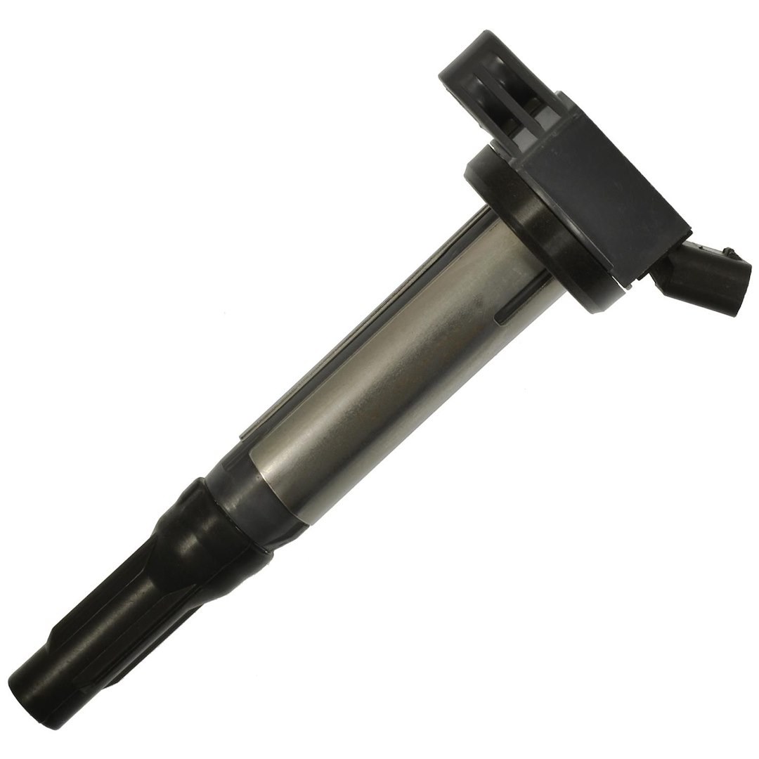Standard Motor Products Ignition Coil, T Series, 12 Volt, Coil on Plug, Electronic Coil Type, 4 Male Blade Terminal, Female Connector, Black – UF487T