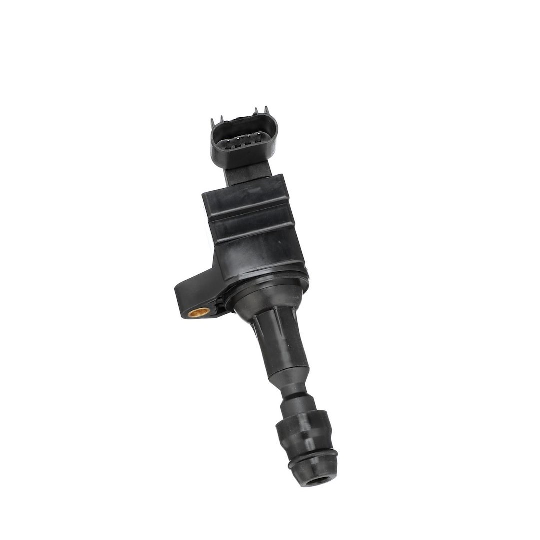 Standard Motor Products Ignition Coil, T Series, 12 Volt, Coil on Plug, Electronic Coil Type, 4 Male Blade Terminal, Female Connector, Black – UF491T