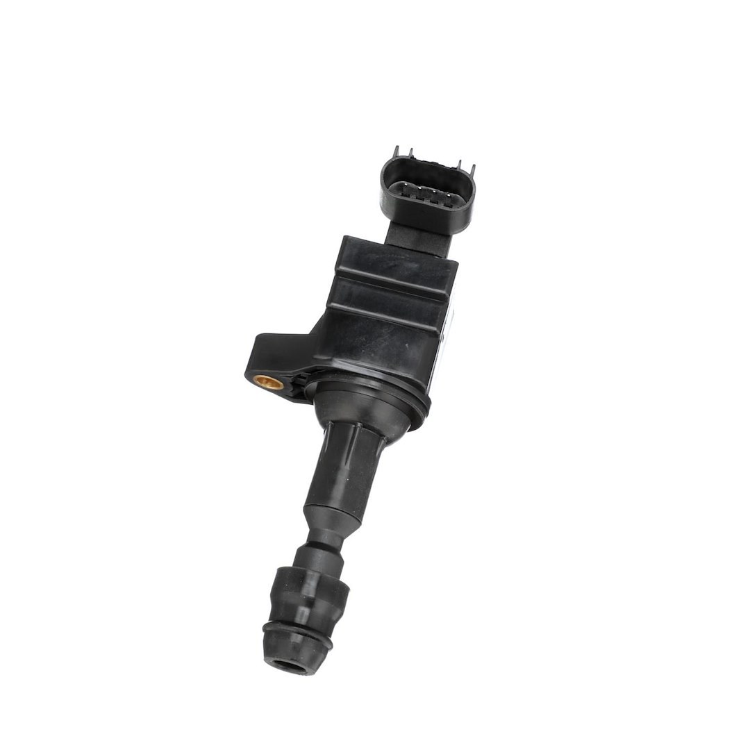 Standard Motor Products Ignition Coil, T Series, 12 Volt, Coil on Plug, Electronic Coil Type, 4 Male Blade Terminal, Female Connector, Black – UF491T